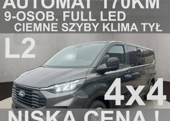 Ford Transit Custom 4x4 170KM Full Led Kamera Czujniki Napęd 4x4 ! Pakiet …