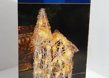 Figura świetlna – Kościół - dekoracja świąteczna LED