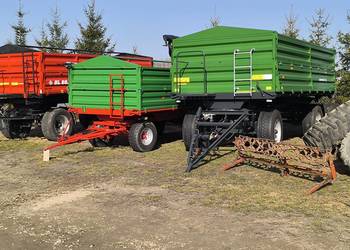 Przyczepa rolnicza niemiecka IFA 8T WYWROTKA 3 strony