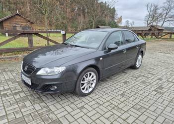 Seat Exeo 1.8T 150 KM 2009r. Climatronic, tempomat, przebieg 178000 km