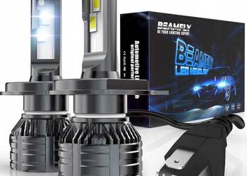 Żarówki Beamfly Żarówki Frontalne Przednie H4 +350% 6000K 12V LED W 2 sz