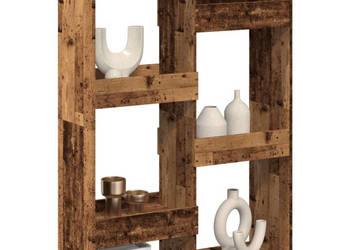 Regał/przegroda do pokoju stare drewno 100x33x135 cm WM-3309562