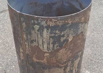 Rura stalowa 395 x 2 mm - walec przepust zbiornik grill kominek koza