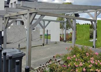wiata samochodowa carport pod panele PV