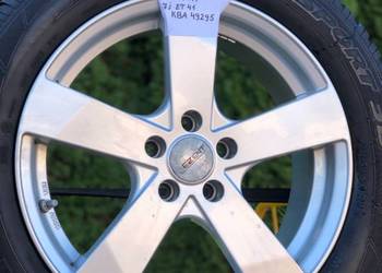 4 x Alu Felgi DeZenT 5 x 105 x17 7J ET41 KBA49295 Czarna Opona alusy 8987