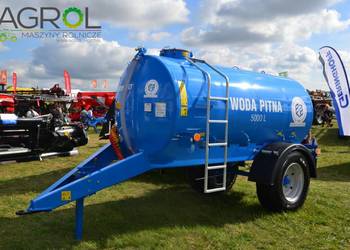 Wóz do wody pitnej 5000l transport 4350l beczka 3000l Meprozet