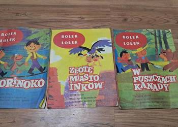 Zestaw Trzy Książki Bolek I Lolek 1988 r.