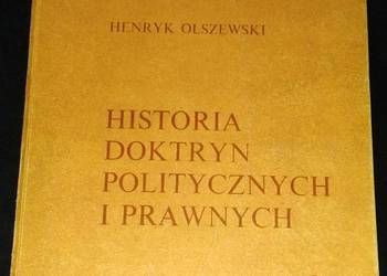 Historia doktryn politycznych i prawnych - Henryk Olszewski