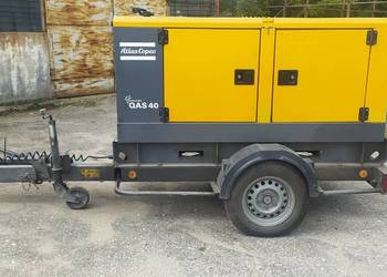 Generator Agregat Prądotwórczy ATLAS COPCO QAS 40 / przyczepa