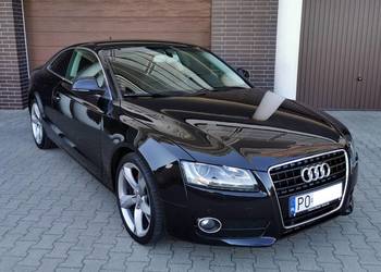AUDI A5 COUPE 2010r. 2,7TDI BIXENON, LEDY, skóry, nawigacja, PDCx2, zadbany