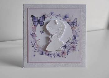 Kartka ręcznie robiona Komunia Święta Kartka ręcznie robiona Komunia Święta