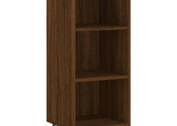 Szafka brązowy dąb 345x325x90 cm materiał drewnopochodny WM-828715