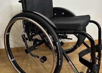 Wózek inwalidzki aktywny GTM Mobil, szer 42 cm. wys. Oparcia 26 cm