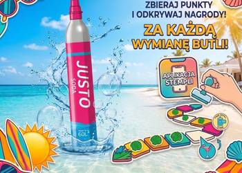 Wymiana/Napełniani Butli CO2 do saturatora JUSTO Soda