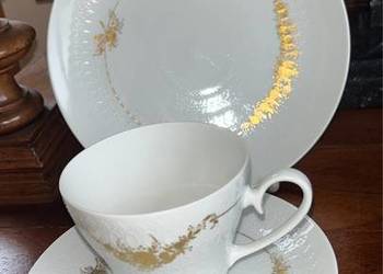 Filiżanka z talerzykiem  Rosenthal. Seria Romanze.  Proj. Björn Wiinblad