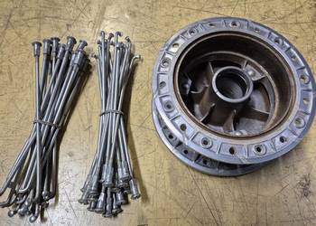 cz cross motocross 125 250 380 piasta przód i szprychy