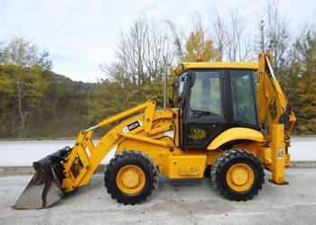 JCB 2CX WYNAJEM 4 koła skrętne