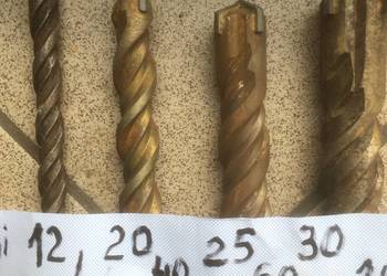 Sprzedam wiertła do betonu fi10 do 30mm, różnej długości