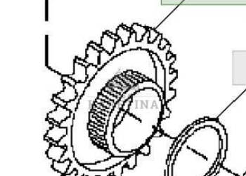 John Deere 8110 8210 8310 8410 Bieg Tryb Zębatka CZĘŚCI R132249