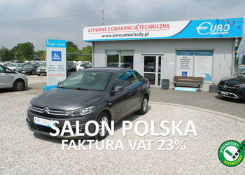 Citroen C-Elysée 1.2 PureTech F-vat netto 18617 PLN Gwarancja Salon PL II …