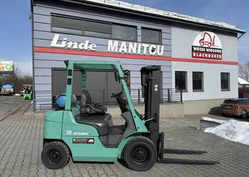 Wózek widłowy Mitsubishi FGE20T Benzyna/LPG, Światła P i T, Kierunkowskazy