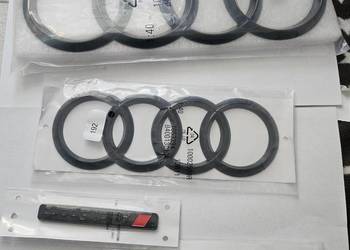 Zestaw emblemat audi s3