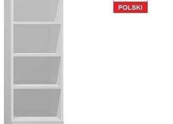 KOLOROWE SERCA 1 - N4 regał dziecięcy 40x40 w.190