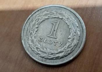 Moneta 1 zł.91r.