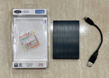 Dysk 500 GB HDD Lacie Rikiki 500 GB Hi-Speed USB 2.0