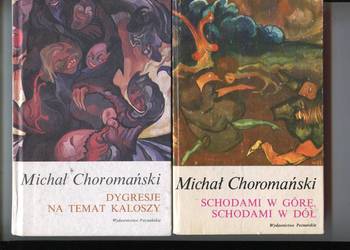 Dygresje na temat kaloszy, Schodami w górę schodami w dół - Choromański