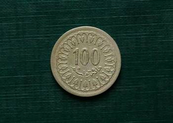 TUNEZJA - 100 milimów (1960r)