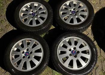 Felgi Saab 5x110 opony zima 205/55/16 93 95 Opel Vectra Alfa Romeo