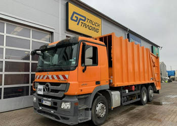 śmieciarki Mercedes Actros 2532 Actros 2532 Śmieciarka, Zabudowa Zoeller