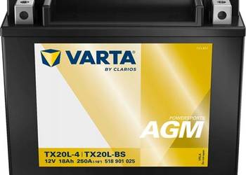 Akumulator Varta TX20L-BS 12V 18Ah 250A