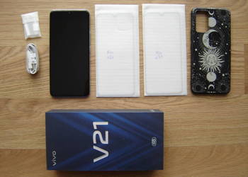 Smartfon Vivo V21 8/128 GB 5G telefon komórkowy stan bardzo dobry + OKAZJA