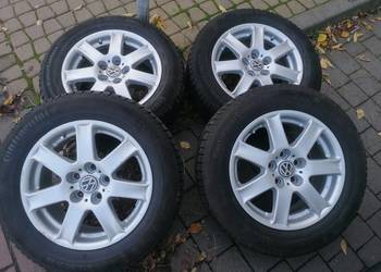 Opony zimowe wraz z felgami aluminiowymi VW passat B8 215/60/16