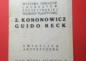 ( 2579 ) Wystawa Obrazów Z. Kononowicz i Guido Reck
