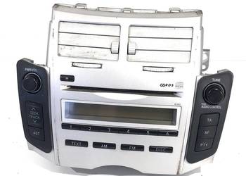 RADIO TOYOTA YARIS II 86120-0D200 05-14 ODTWARZACZ MULTIMEDIA, STEREO