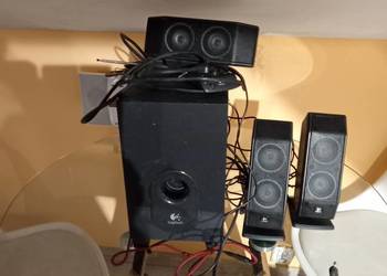 Sprzedam Sprawne Głośniki Komputerowe Logitech X-540 Okazja Polecam