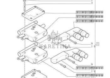 New Holland T6010 T6070 Korpus 5192188