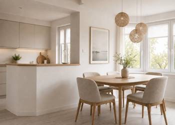 Central Wilanow, two bedrooms plus hughe living room and garage