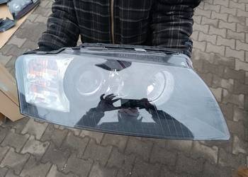 Audi A8 D3 Reflektory Przednie Bi Xenon ciemne środki