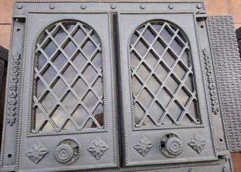 Drzwiczki żeliwne kominkowe Halmat