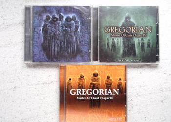 Płyty CD Gregorian 3szt.