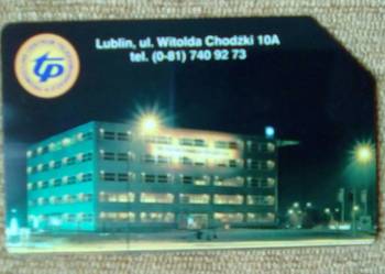 PROMOCYJNE CENTRUM TELEKOMUNIKACJI LUBLIN UL. W. CHODŹKI