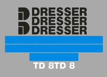 Naklejki oklejenie DRESSER TD 8 Zamiennik