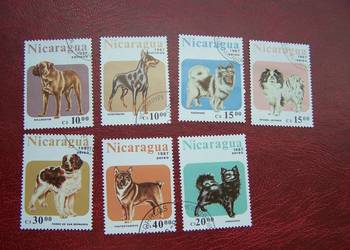 Nikaragua 1987 CTO Mi. 2790/96 Fauna Psy  a Nikaragua 1987 CTO Mi. 2790/96 Fauna Psy  a
