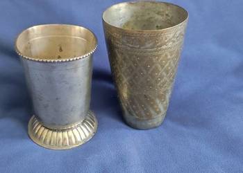 Stare kubki myśliwskie i karczmiane XIXw