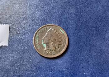 Stare monety 1 cent 1902 USA Stare monety 1 cent 1902 USA