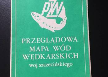 ( 195. ) Mapa Wód Wędkarskich woj.Szczecińskiego
